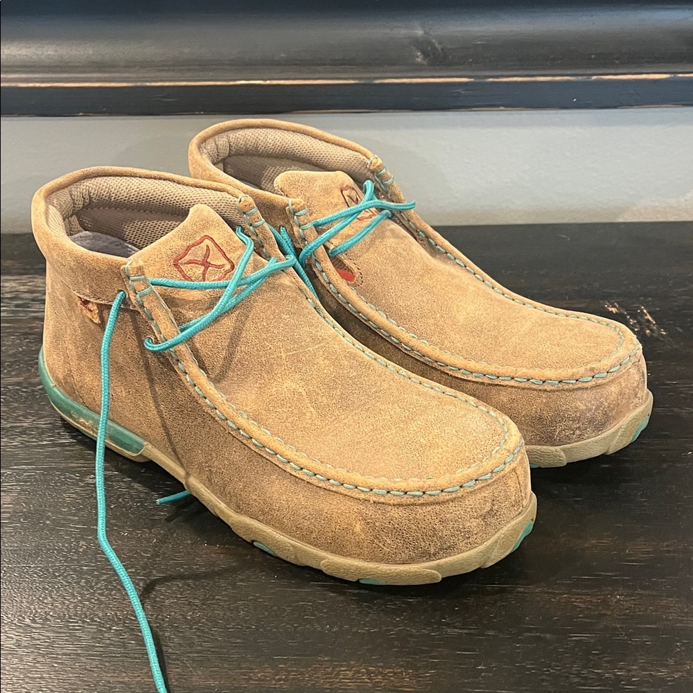 Twisted X Women’s Work Chukka Driving Moc (composite toe boot)
